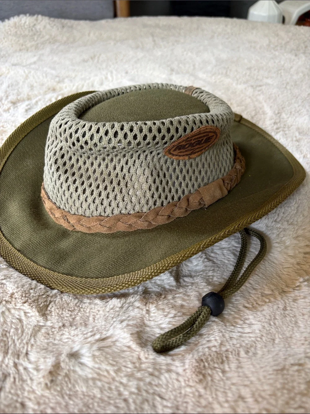 ROGUE AIRHEAD HAT OLIVE handcrafted South Africa